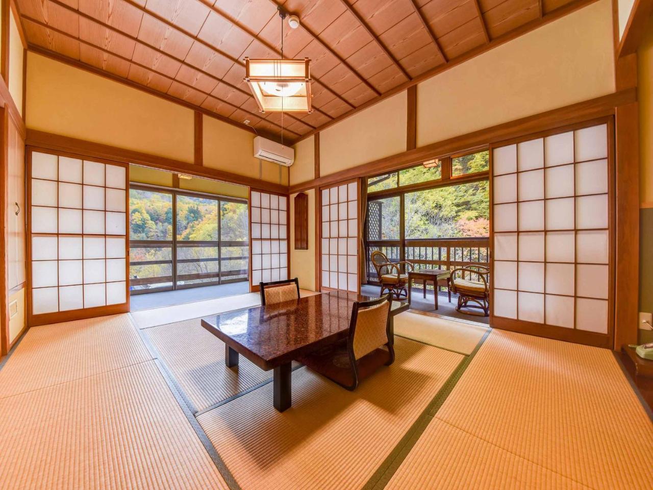 白骨温泉　つるや旅館 松本市 エクステリア 写真