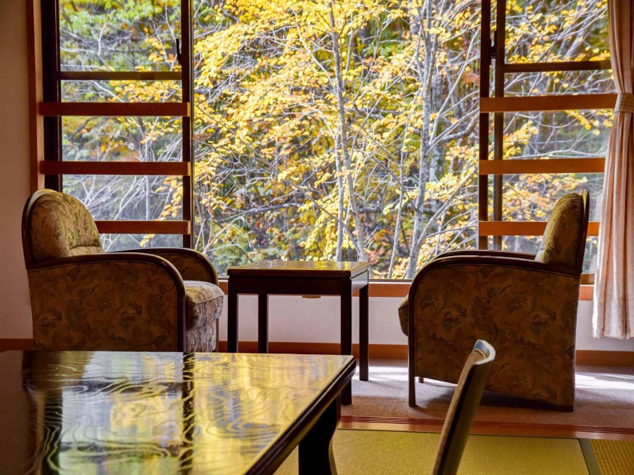 白骨温泉　つるや旅館 松本市 エクステリア 写真
